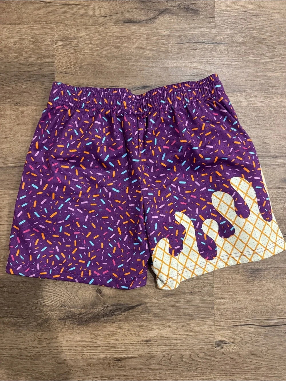 Baseball101 Purple Sprinkle Athletic Shorts